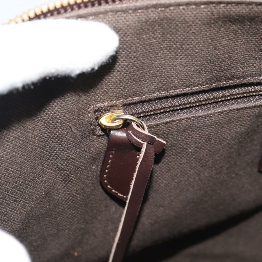 【日本直送】BURBERRY Nova 格紋手提包 PVC 皮革 米色 金色色調 正品 ka5443V-20