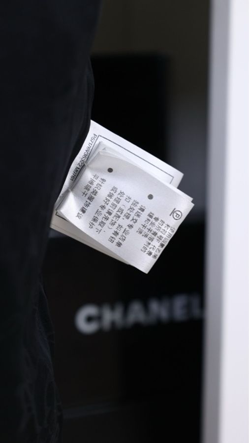 Chanel 17年灰黑千鸟格圆领背心马甲-21