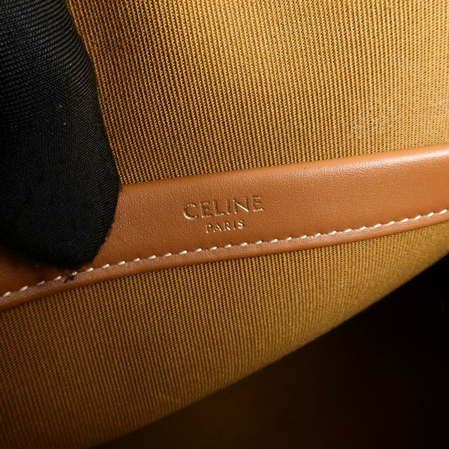 CELINE 塗層帆布Cabas Tote Bag肩背袋-5
