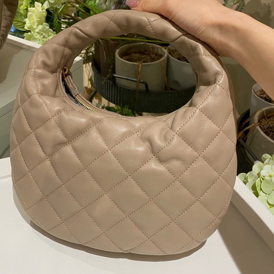 ysl 聖羅蘭 奶茶色hobo 手提包-7