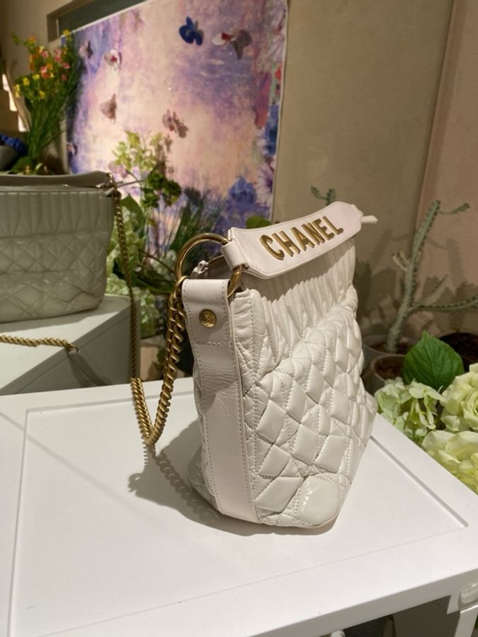 Chanel香奈兒 白金手提斜挎包-3