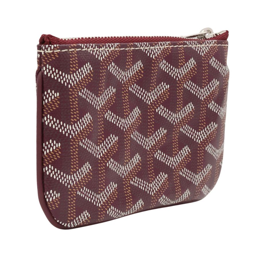 Senat Nano 零錢包 酒紅色 Goyardine帆布【GOYARD 高雅德】 APM SENAT-NANO-33-1
