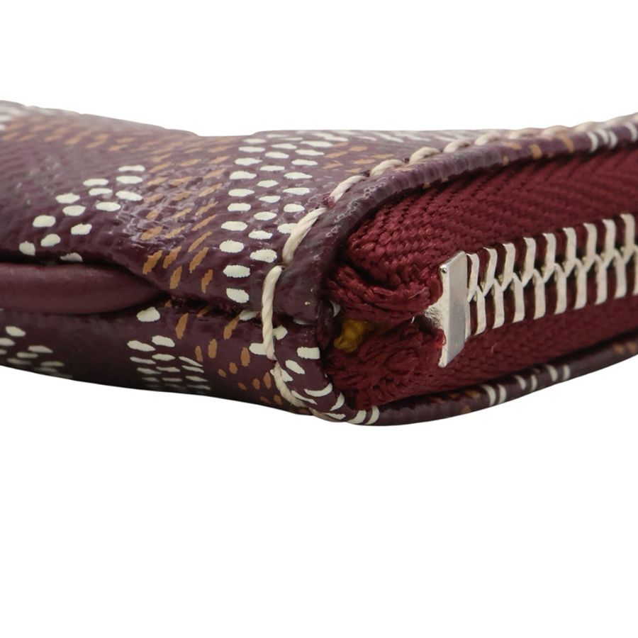 Senat Nano 零錢包 酒紅色 Goyardine帆布【GOYARD 高雅德】 APM SENAT-NANO-33-6