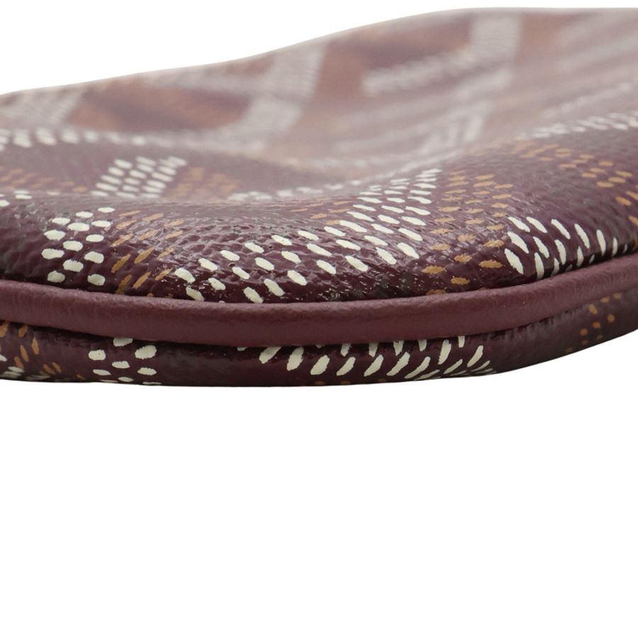 Senat Nano 零錢包 酒紅色 Goyardine帆布【GOYARD 高雅德】 APM SENAT-NANO-33-8