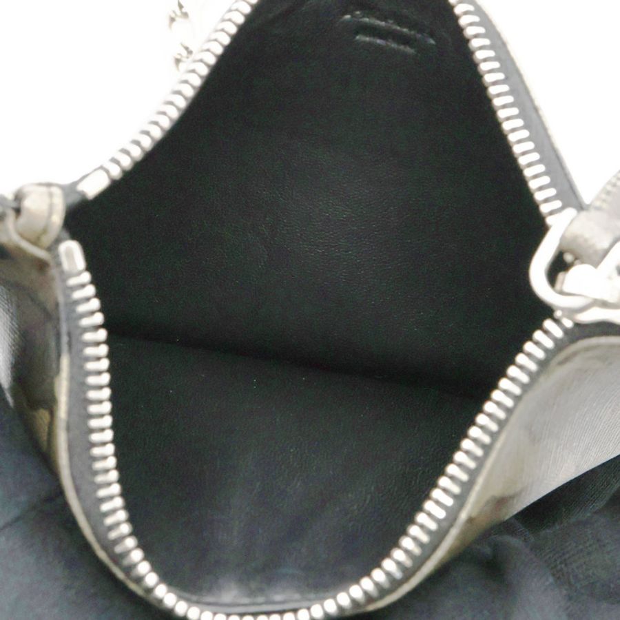 PRADA 普拉達 迷彩鑰鏈包 卡其色 PVC塗層帆布-2