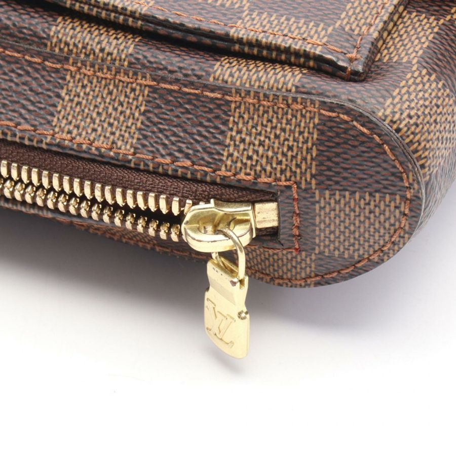 路易威登 Geronimos Damier Ebene 腰包/斜背包 N51994 PVC塗層帆布皮革 棕色 二手 男女通用-5