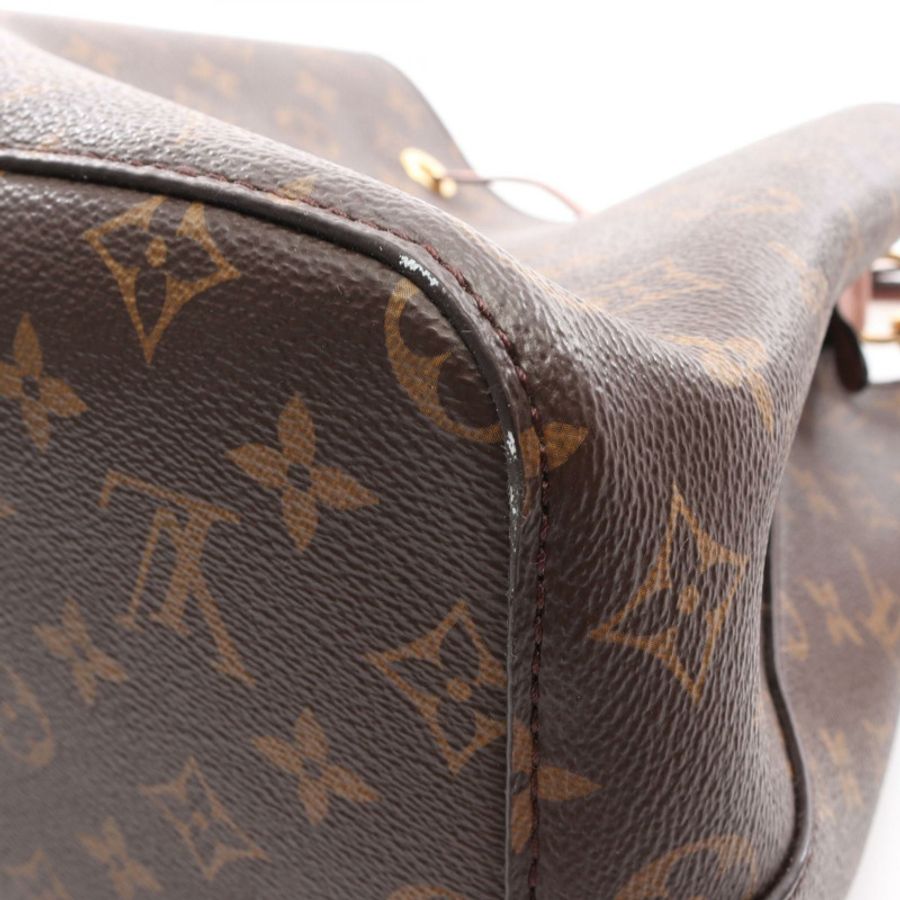 路易威登 NeoNoe 單肩斜背包 M44022 Monogram 帆布 粉紅色 二手 LV-9