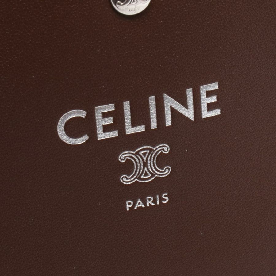 CELINE Sharp Pouch Takeaway 單肩包 L103B2K0519KE 皮革棕色 全新 女士-3