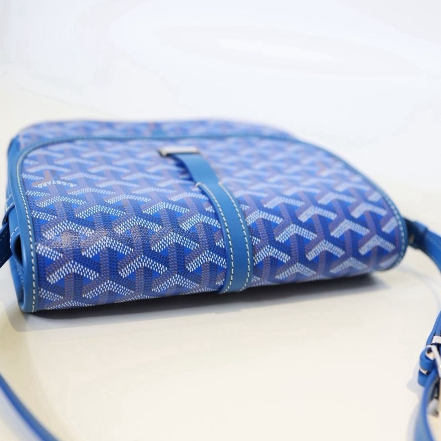 二手Goyard pm 郵差包 /天空藍-4