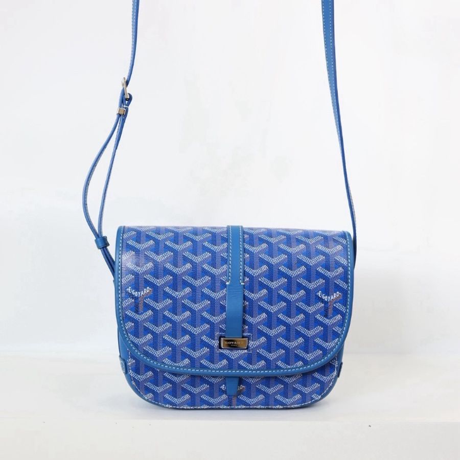 二手Goyard pm 郵差包 /天空藍-5