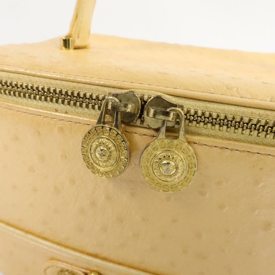 VERSACE 牛皮皮革Vintage Vanity Bag手挽袋-6