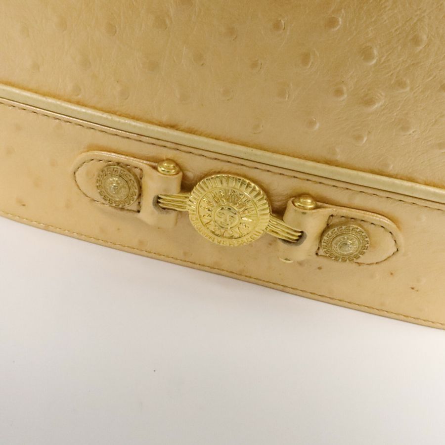 VERSACE 牛皮皮革Vintage Vanity Bag手挽袋-12