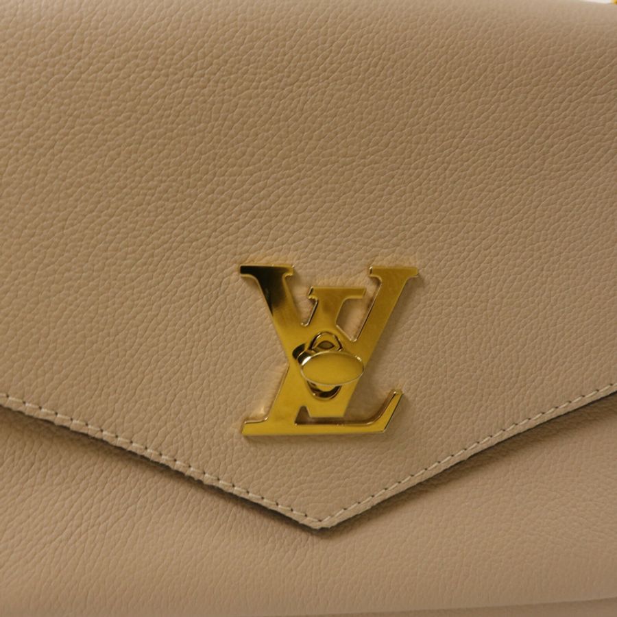 LOUIS VUITTON 牛皮皮革My Lockme鏈帶肩背袋-6