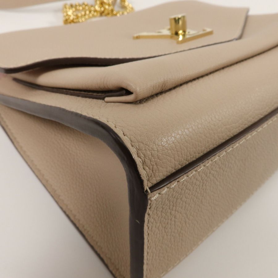 LOUIS VUITTON 牛皮皮革My Lockme鏈帶肩背袋-8