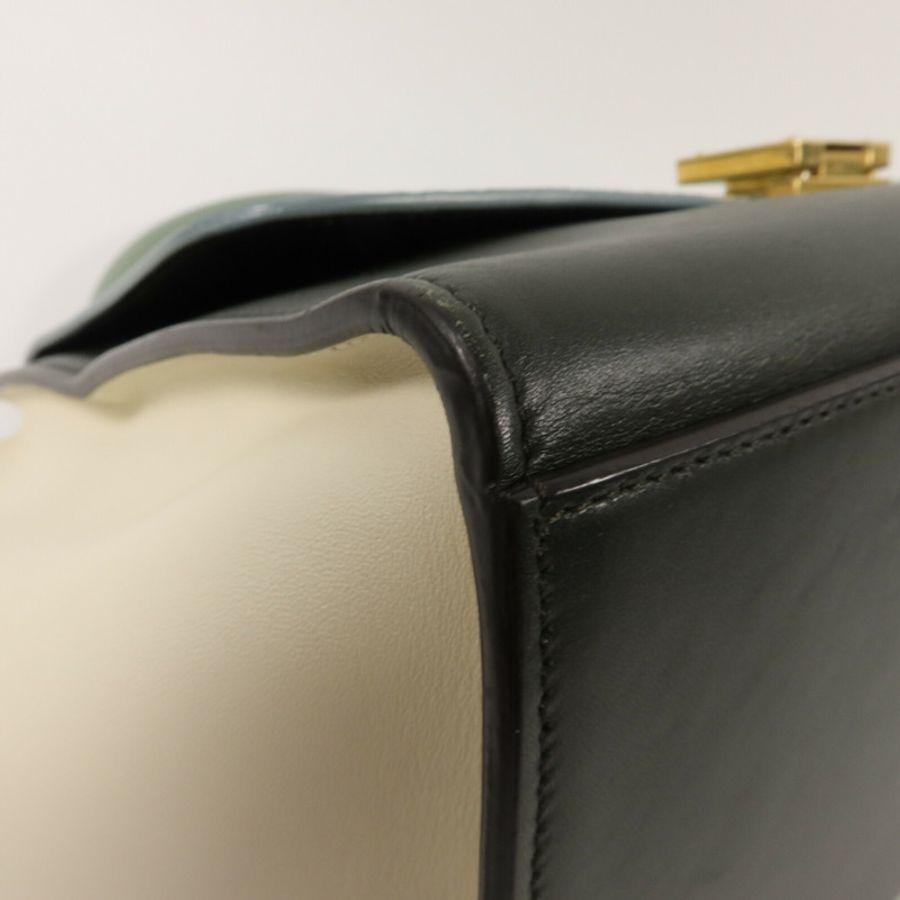 CELINE 牛皮皮革Trapeze Small手挽肩背兩用袋-9