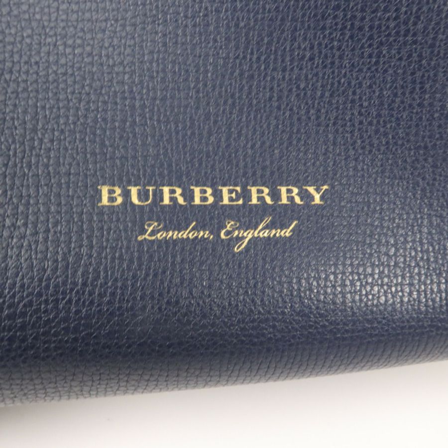 BURBERRY 牛皮皮革2 Way Bag手挽肩背兩用袋-6