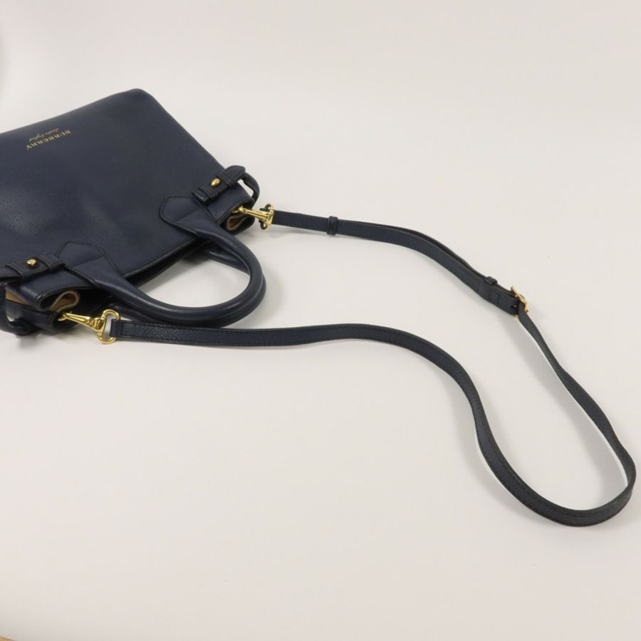 BURBERRY 牛皮皮革2 Way Bag手挽肩背兩用袋-8