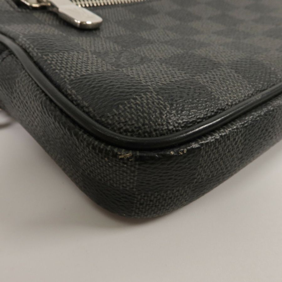 LOUIS VUITTON Damier Pochette Kasai 手拿包-7