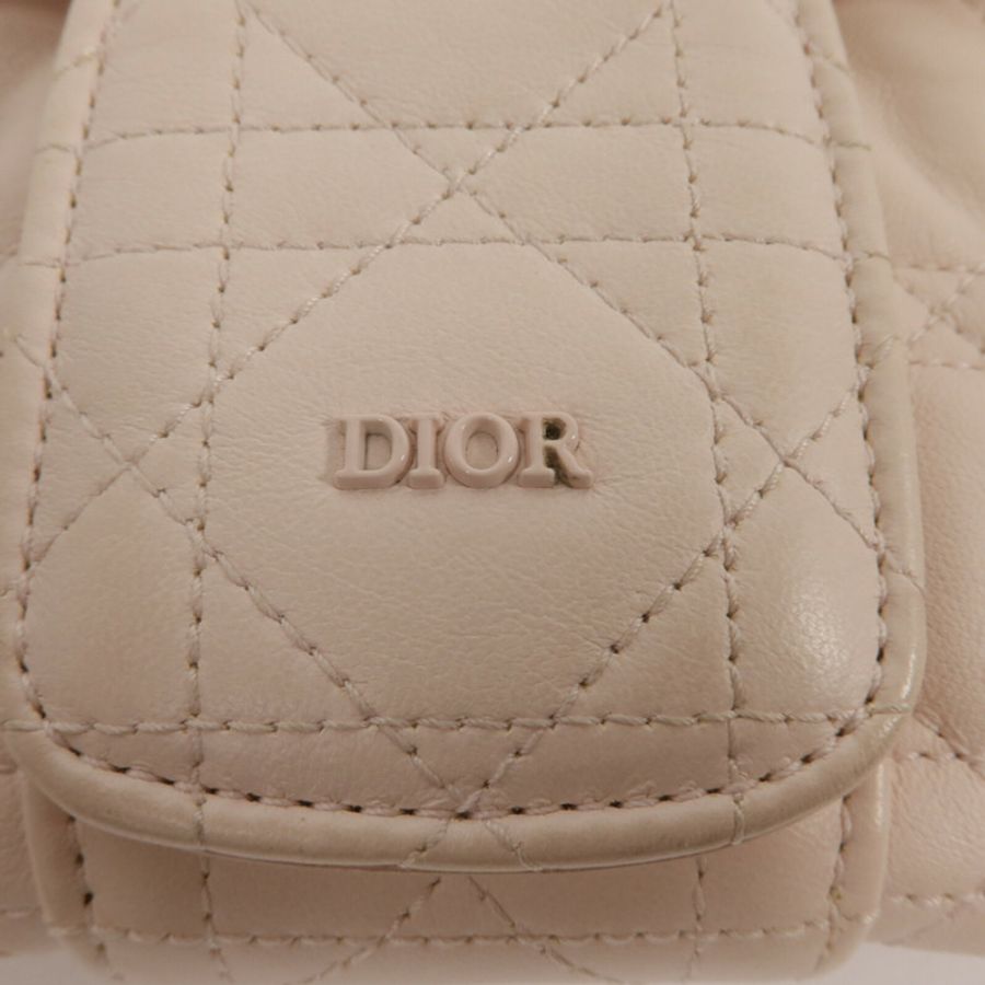 Dior 牛皮皮革Kids Bow Bag鏈帶手挽肩背兩用袋-7