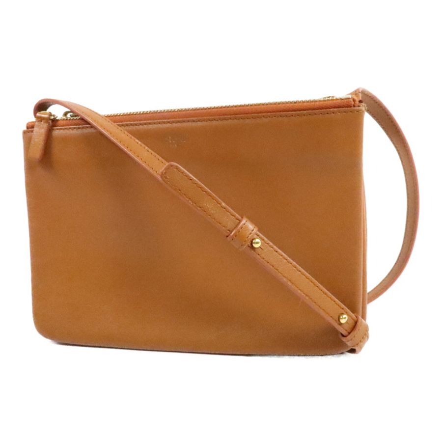 CELINE 牛皮皮革Trio Small肩背袋-1
