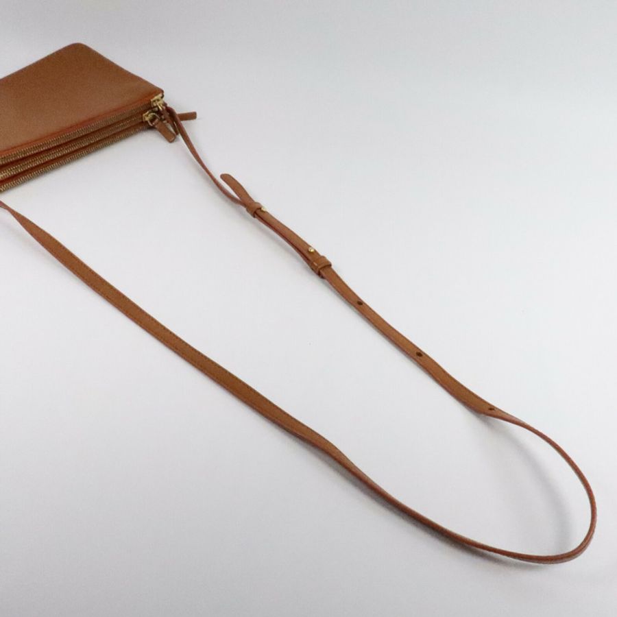 CELINE 牛皮皮革Trio Small肩背袋-10