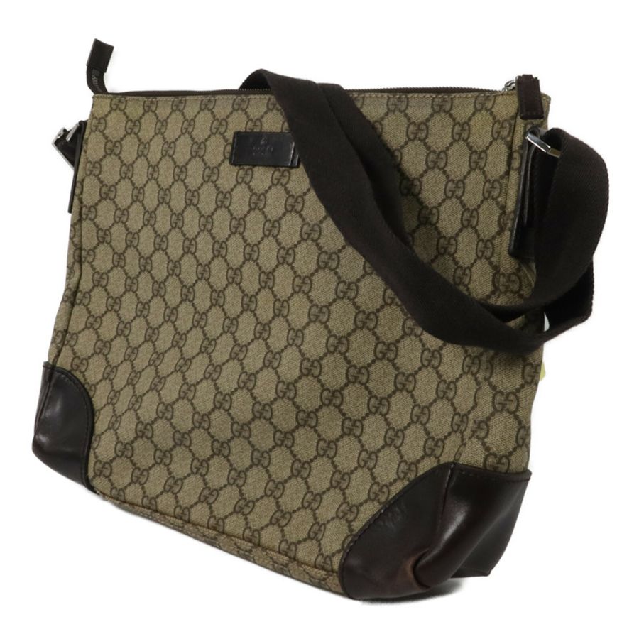 GUCCI 塗層帆布Shoulder Bag肩背袋-1