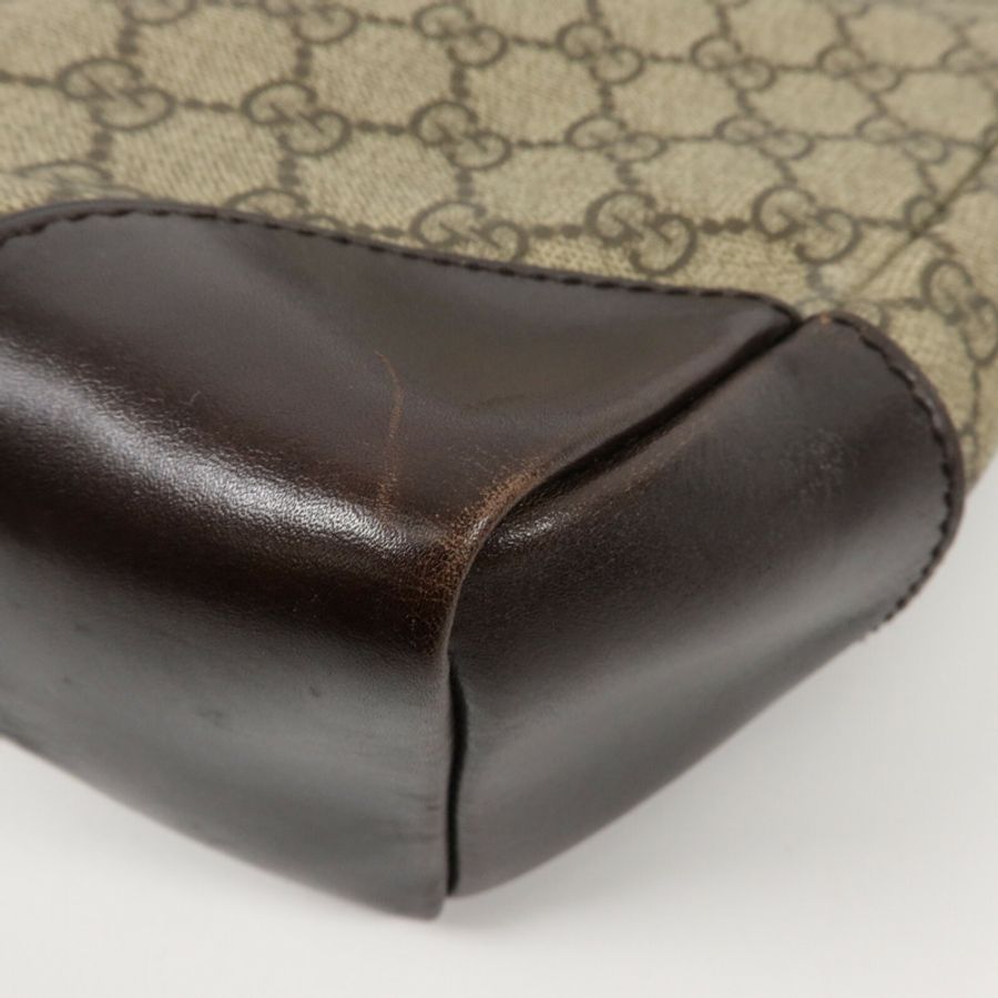 GUCCI 塗層帆布Shoulder Bag肩背袋-13