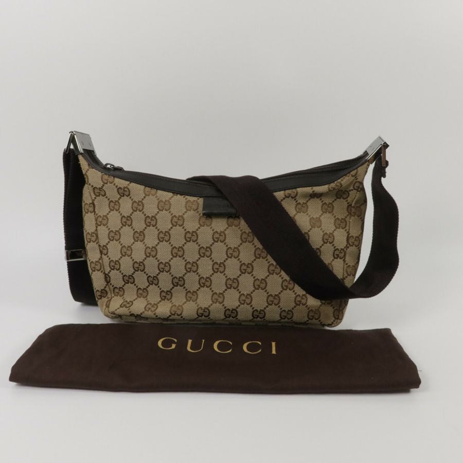 GUCCI 帆布Shoulder Bag肩背袋-9