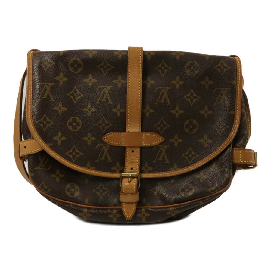 LOUIS VUITTON Monogram Saumur 30肩背袋-2