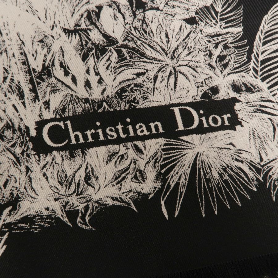 Dior 絲質Toile De Jouy Sauvage 90 Square Scarf絲巾-5