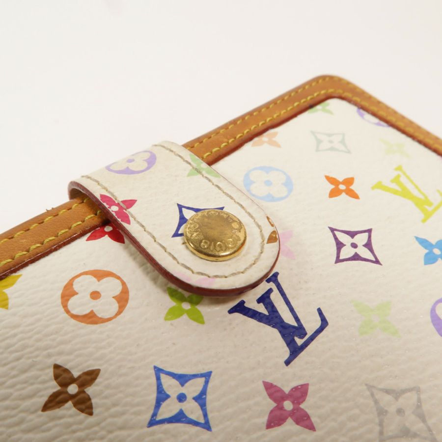 LOUIS VUITTON Monogram Multicolore Takashi Murakami Portefeuille Viennois錢包-11