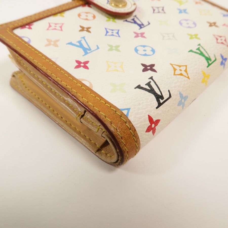 LOUIS VUITTON Monogram Multicolore Takashi Murakami Portefeuille Viennois錢包-12