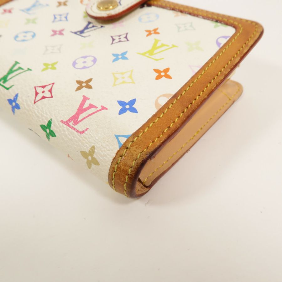 LOUIS VUITTON Monogram Multicolore Takashi Murakami Portefeuille Viennois錢包-13