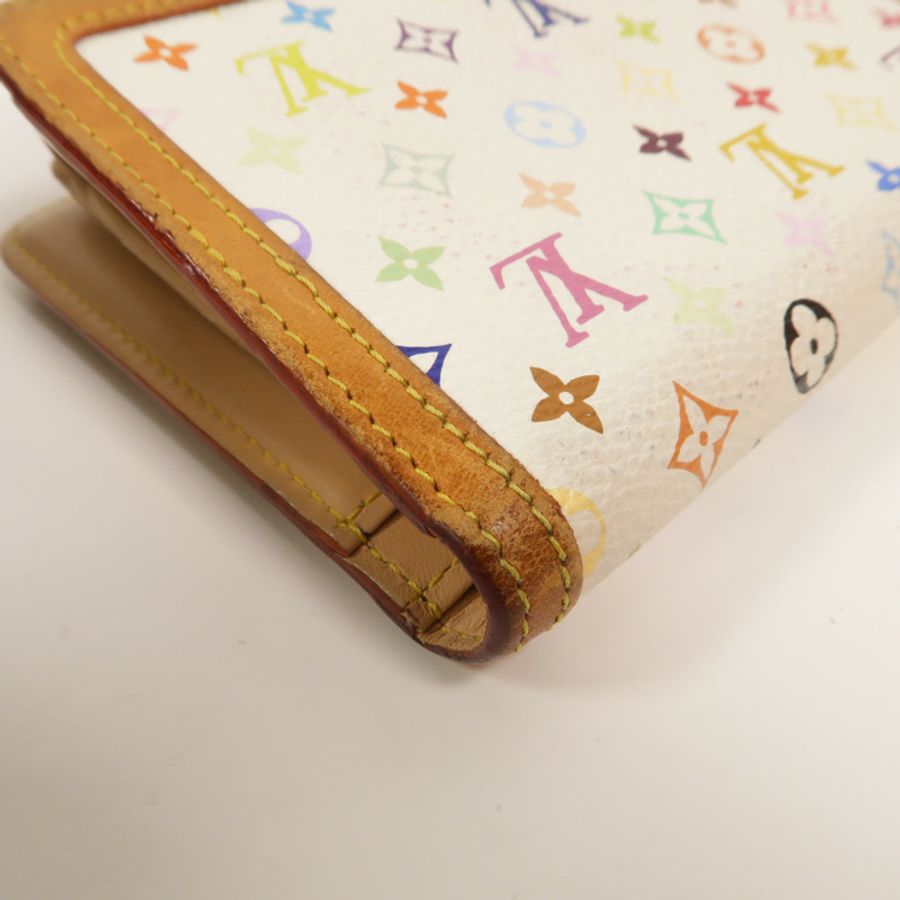 LOUIS VUITTON Monogram Multicolore Takashi Murakami Portefeuille Viennois錢包-15