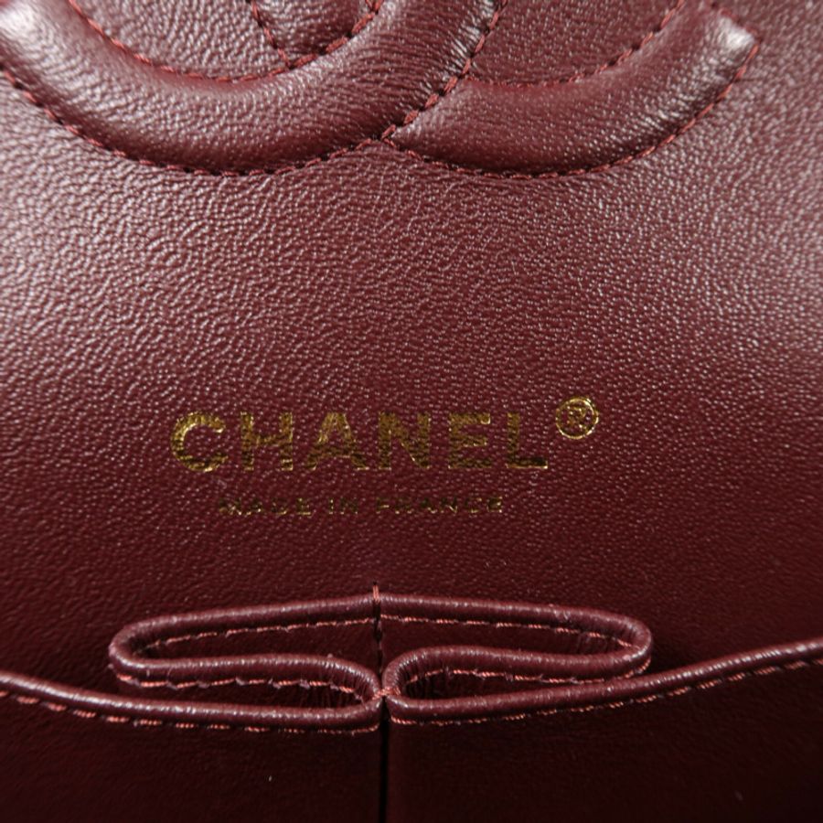 CHANEL 牛皮皮革Classic 25鏈帶肩背袋-5