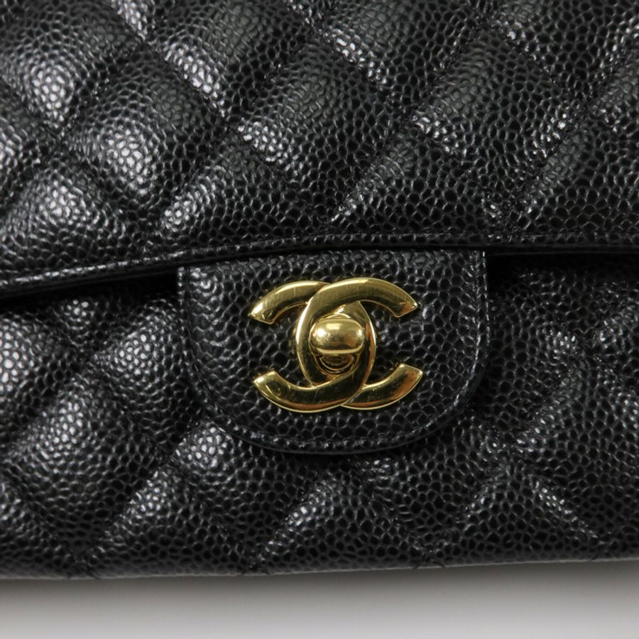 CHANEL 牛皮皮革Classic 25鏈帶肩背袋-7