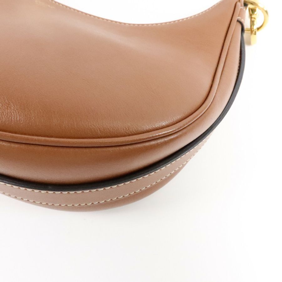 CELINE 牛皮皮革Triomphe Ava Medium肩背袋-11