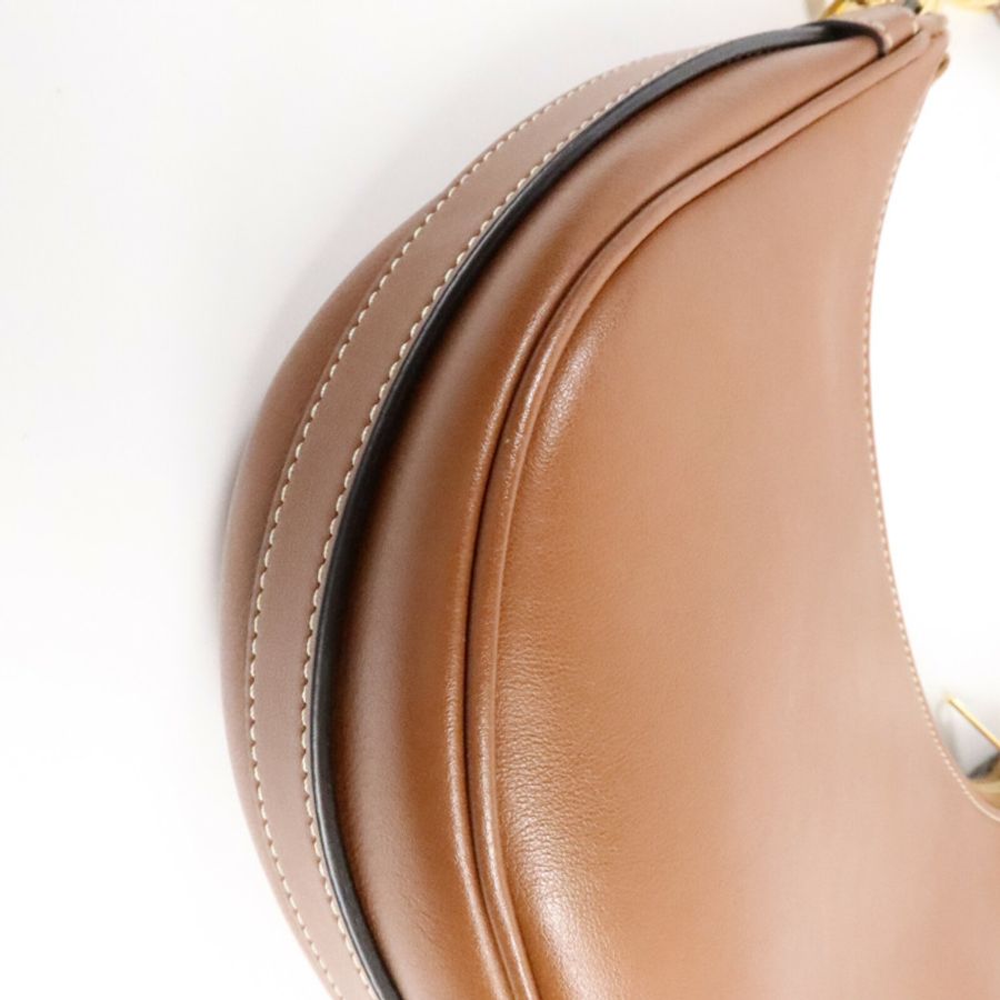 CELINE 牛皮皮革Triomphe Ava Medium肩背袋-14
