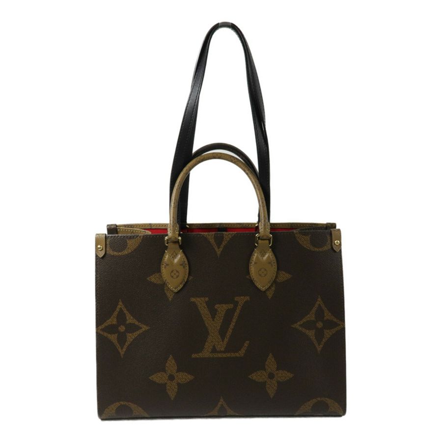 LOUIS VUITTON Monogram Giant On The Go MM手挽肩背兩用袋-1
