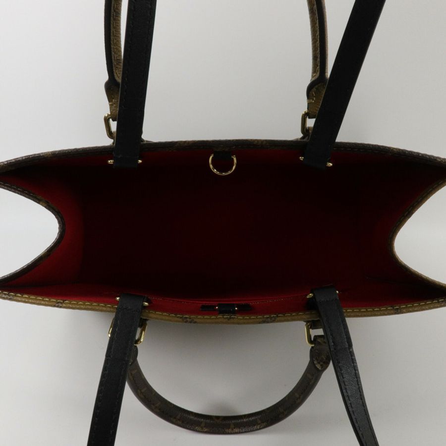 LOUIS VUITTON Monogram Giant On The Go MM手挽肩背兩用袋-4