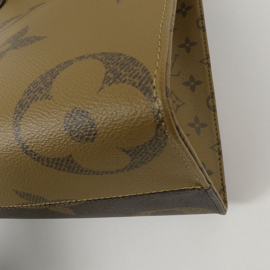 LOUIS VUITTON Monogram Giant On The Go MM手挽肩背兩用袋-11