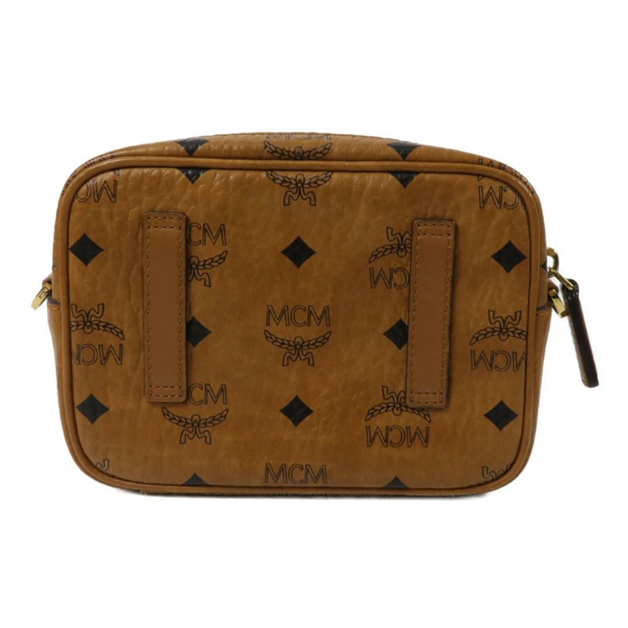 MCM 塗層皮革Visetos Aren Crossbody X-Mini肩背袋-2