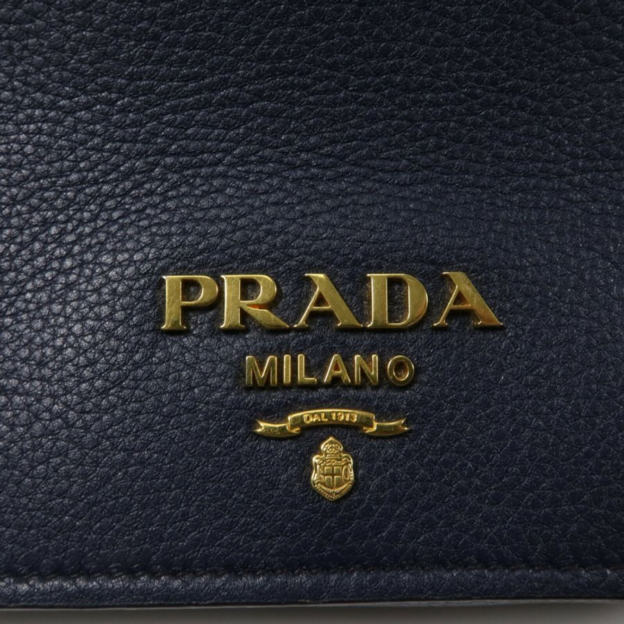PRADA 牛皮皮革Crossbody Flap Bag肩背袋-8