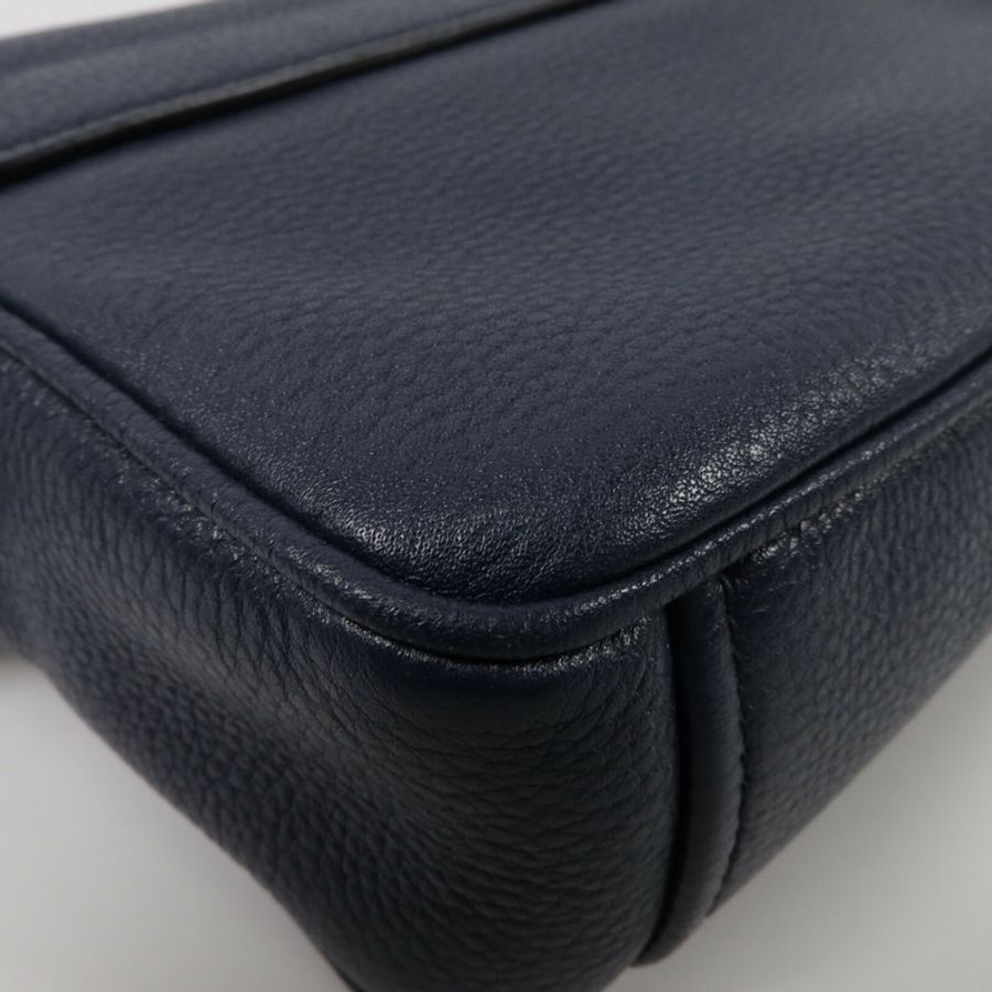 PRADA 牛皮皮革Crossbody Flap Bag肩背袋-13
