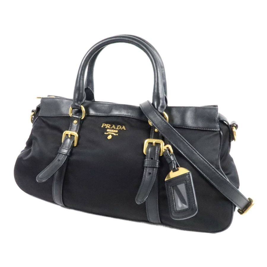PRADA 尼龍2 Way Shoulder Bag手挽肩背兩用袋-2