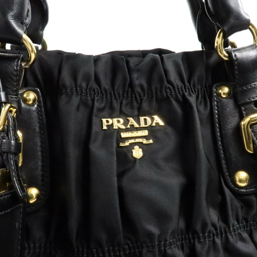 PRADA 尼龍Tessuto Gaufre Bag手挽袋-6