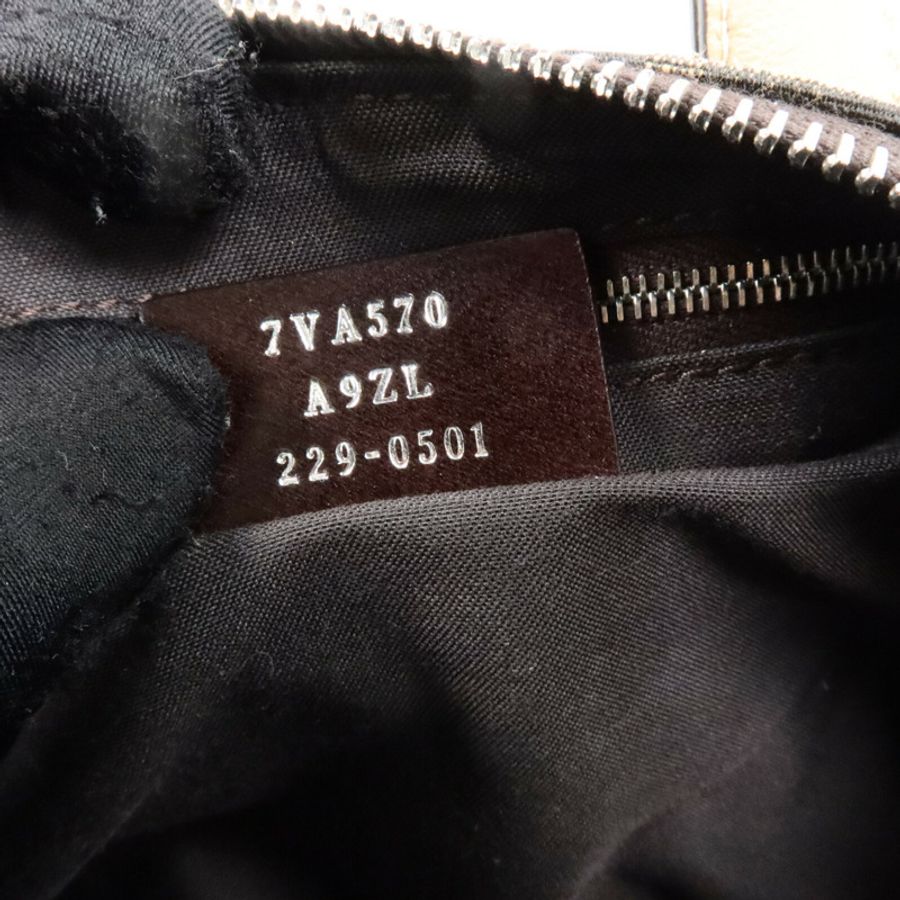 FENDI 帆布Zucca Small Boston手挽肩背兩用袋-8