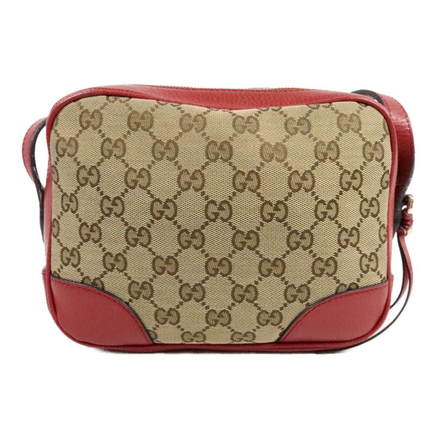 GUCCI 帆布Bree Messenger肩背袋-1