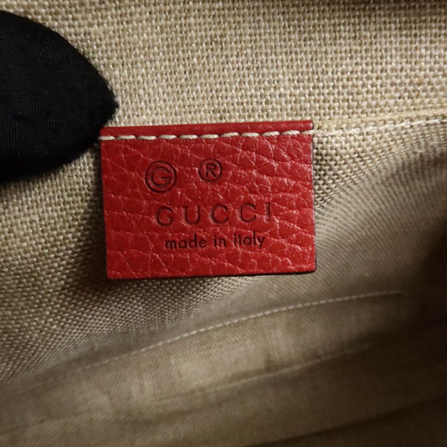 GUCCI 帆布Bree Messenger肩背袋-5