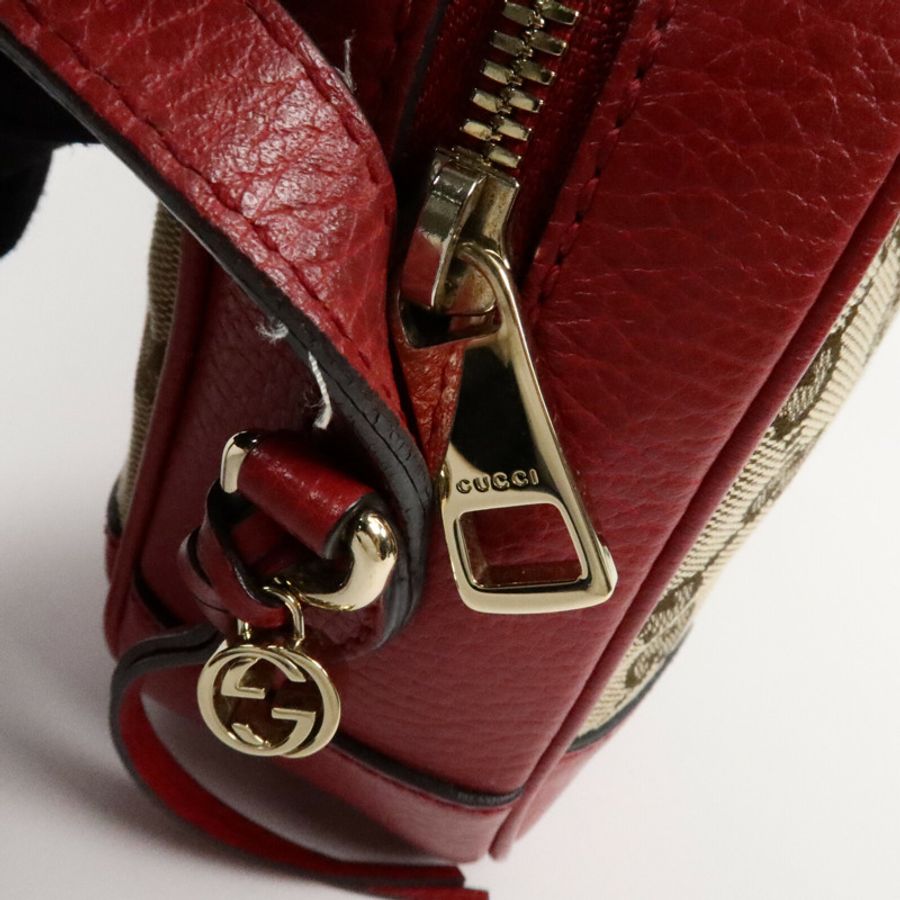 GUCCI 帆布Bree Messenger肩背袋-6